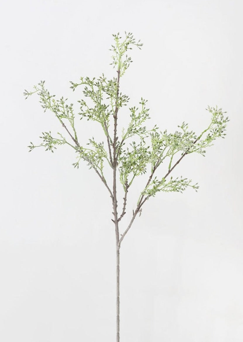 Artificial Seeded Eucalyptus Greenery Branch - 27"