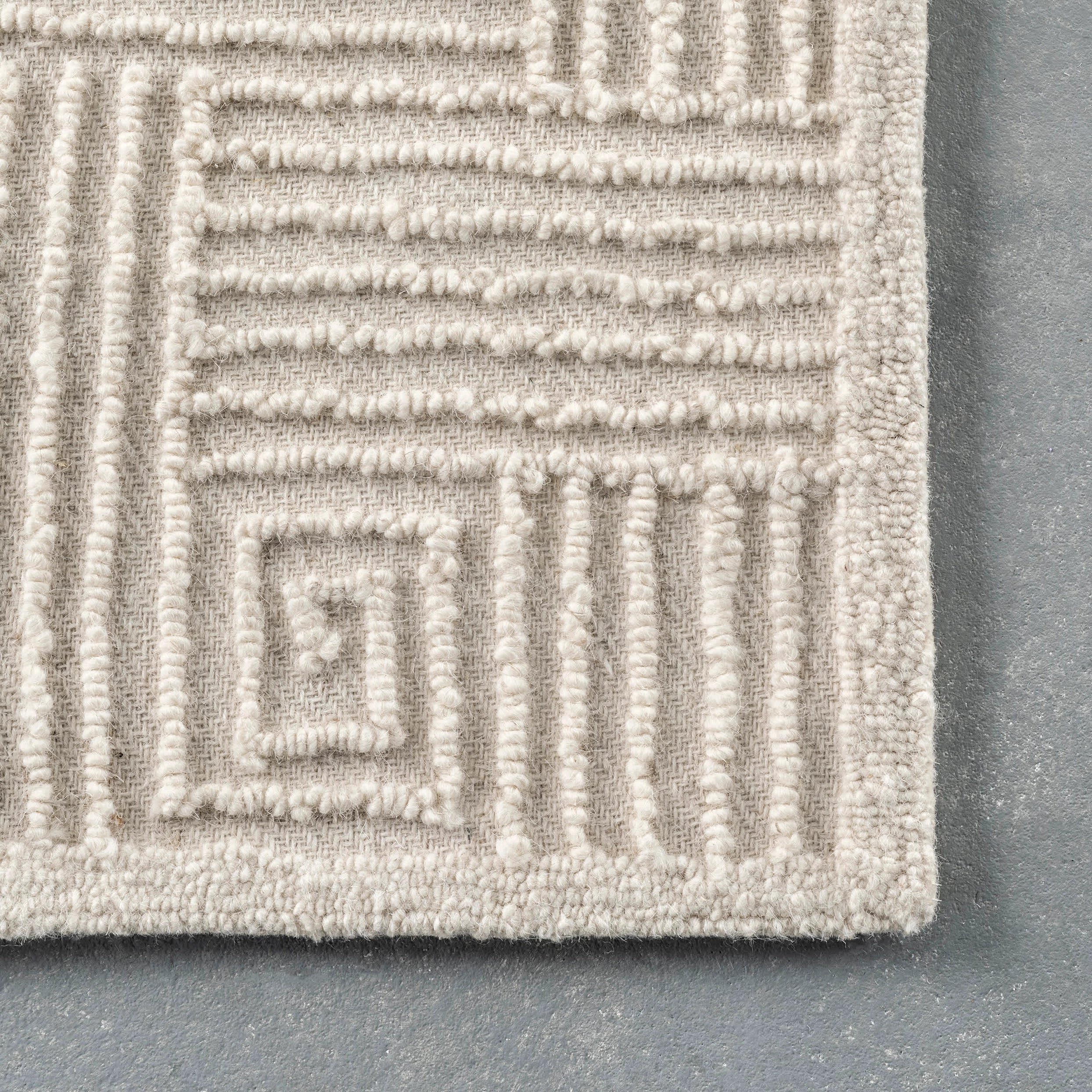 Mallory Wool Geometric Area Rug