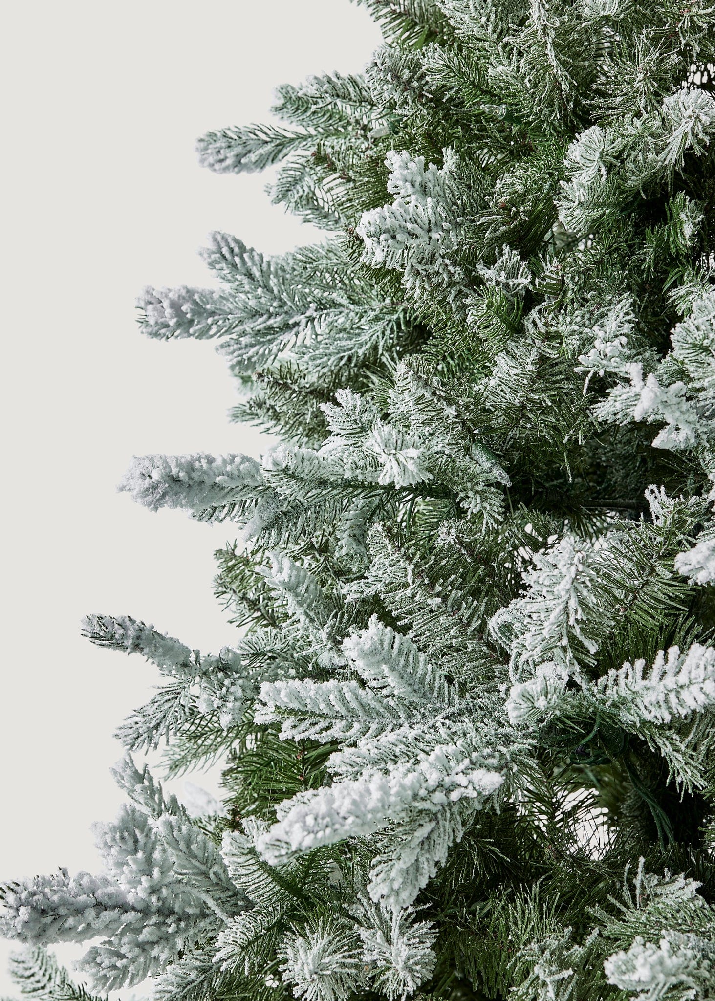 Frosted Pine  Pre-Lit LED White Lights - 7.5'