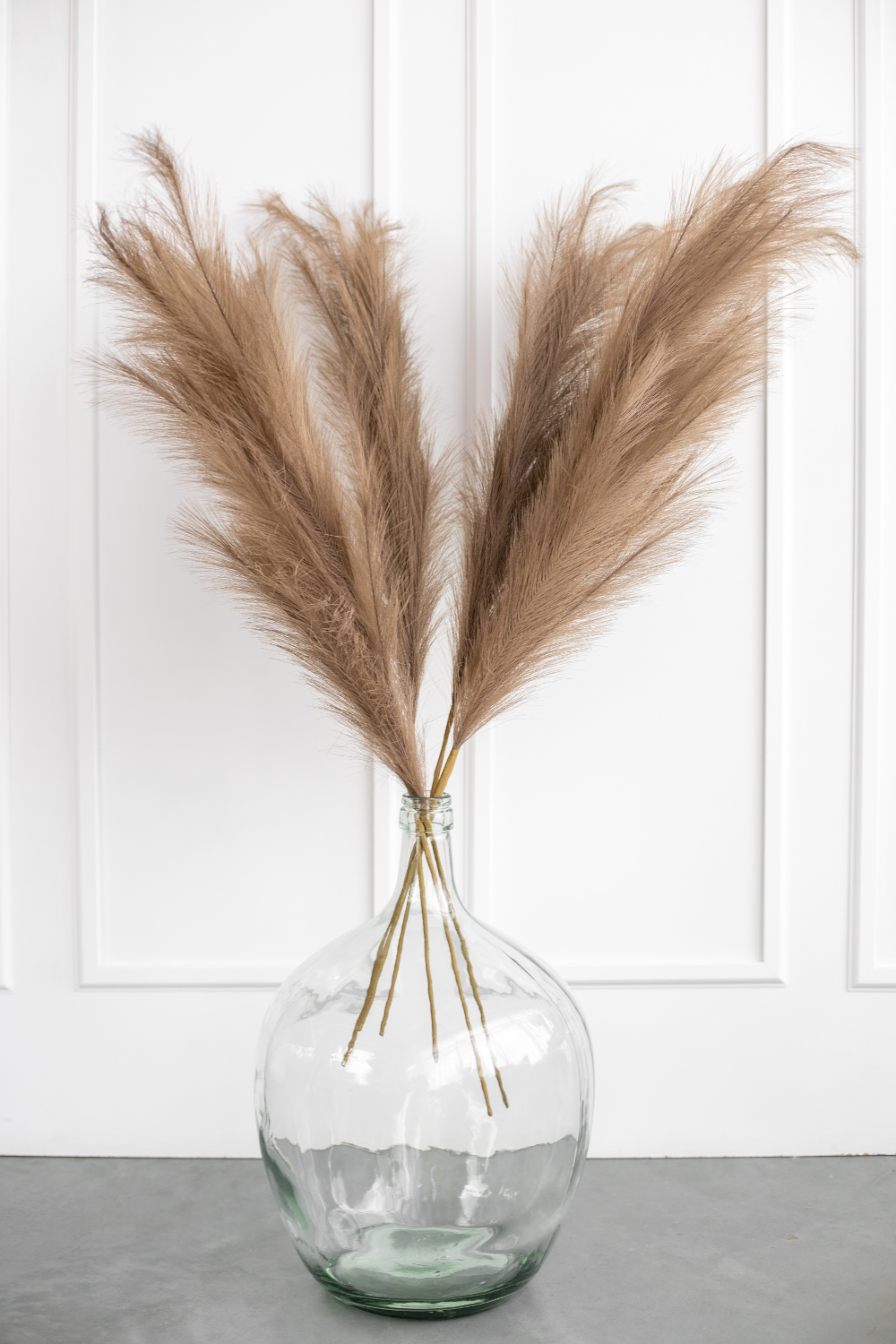 Brown Natural Pampas Grass Stem